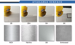 430 paslanmaz çelik levha HL fırçalanmış No.4 bitirmek için asansör iç duvar dekorasyon Trim | 1.0mm 1.2mm - Product Image 2