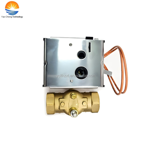 Van điện từ hai chiều bằng đồng thau, lò xo tự hồi, DN20, AC220V, thường đóng, PN16, dùng cho hệ thống điều hòa không khí, quạt gió, điều khiển lưu lượng nước - Product Image 3