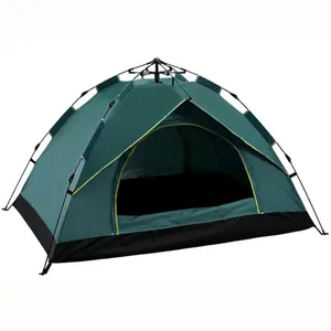 Automatische Waterdichte Uv Outdoor Sport Familie 3-4 Persoons Sport Familiehuis Snelle Pop-Up Instant Camping Tenten