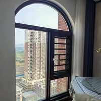 Ventanas de Vidrio Curvo Personalizadas, Ventanas Retro y Elegantes Ventanas de Arco.