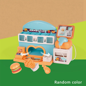 Ensemble de jeu de caisse de fast-food pour enfants en paille de blé avec son, 24 pièces - Product Image 4
