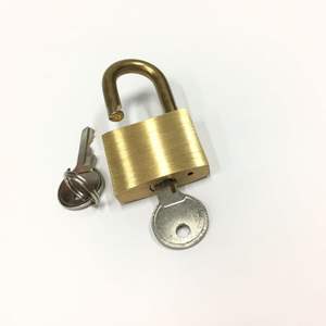 กุญแจคล้องคลาสสิกทองเหลืองทางทะเล - Product Image 5