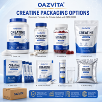 Oazvita Creatine Gummies van Europese oorsprong, Halal gecertificeerd, verbeteren de immuniteit, leuk en effectief, 120 Gummies/verpakking