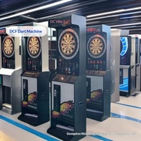 Münzbetriebene Sport-Dartmaschine für Spielhallen, Professionelle Elektronische Dartmaschine mit 1 Jahr Garantie