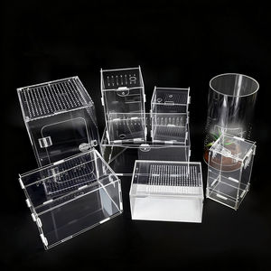 กล่องเพาะพันธุ์สัตว์เลื้อยคลานทารันทูล่าแมงป่องไอโซพอดตู้สัตว์เลื้อยคลานปรับแต่งได้ - Product Image 4