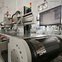 Máquina de Serigrafía CCD de Rollo a Rollo Vility para Película Solar Fotovoltaica, Circuito Flexible, Interruptor de Membrana, Impresión Continua