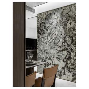 Azulejos de pared Beige de alta calidad personalizados <span class=keywords><strong>Prima</strong></span> Panel de pared Losa grande Azulejo pulido Piedra de lujo - Product Image 4