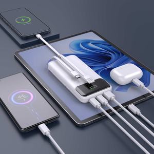 Batería Externa de Carga Inalámbrica con Logotipo Personalizado de 10000 mAh 20000 mAh para iPhone 14 15 Pro Max, Cargador Inalámbrico - Product Image 3