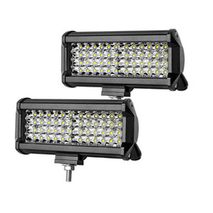 Đèn Pha Led ô tô bốn hàng 24 hạt đôi kết hợp 144W Đèn làm việc off-road đèn tùy chỉnh đèn trần xe - Product Image 1