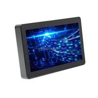 Écran LCD industriel miniature de haute qualité 5,5'' à montage mural, écran tactile en verre trempé intégré, moniteur portable IPS