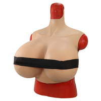 Drag Queen, grande taille, K Cup, rehausseur de seins, formes de seins en silicone, faux seins réalistes, travestis, transgenres, travestissement