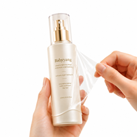 Autocollant de transfert UV de forme personnalisée, autocollants de logo imperméables à forte adhérence pour flacon de parfum, pot de crème, flacon de sérum, boîte à rouge à lèvres