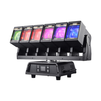 RGBW Infinite Focusing Aluminiumlegierung Moving Head LED Bühnenlicht mit DMX512-Steuerung 6000K Tageslicht Ra80 CRI
