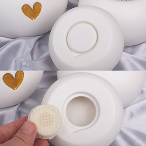 Mumluk seramik urn ile seramik urn köpek külleri sake cat kedi kremasyon cenaze kalp evcil hayvan vazosu - Product Image 3