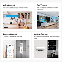 Interruptor Inteligente Zigbee SONOFF BASIC-ZB1GSP para Riel DIN, 32A, Alta Potencia, Bipolar, con Seguimiento de Energía y Protección contra Sobrecarga