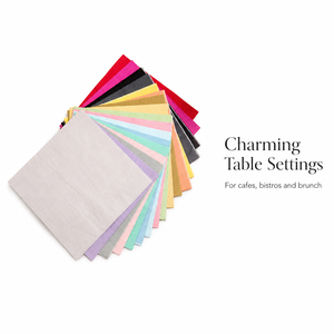 Serviettes de cocktail jetables en pâte de bois vierge 2 plis imprimées colorées pour les fêtes - Product Image 4