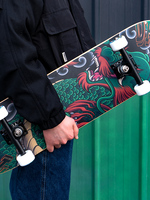 Planche de skateboard en fibre de verre Tuck, qualité fiable, Rocket Board, forme de sucette, légère, durable, 8,25 pouces, pour adultes et garçons