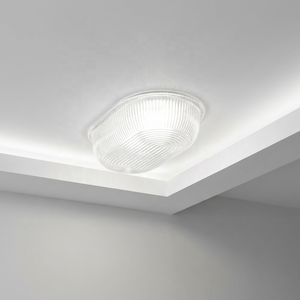 Abat-jour en <span class=keywords><strong>verre</strong></span> mural ovale moderne rétro, imperméable, anti-humidité, écologique, éclairage industriel pour salle de bain - Product Image 5