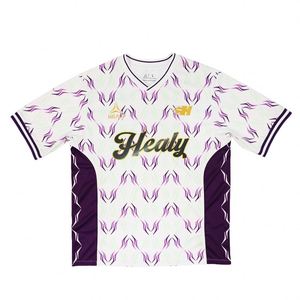 Camiseta Clásica Profesional de Fútbol Americano, Estilo Vintage, Personalizada, Cuello en V, Corta, Estampada, de Poliéster, Ligera y Transpirable - Product Image 2