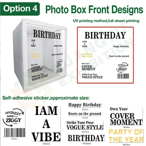 Boîte Photo Booth Portable en Verre avec Structure en Tissu Tendu et Tube en Alliage d'Aluminium, Miroir Intégré, Cabine Photo pour Fêtes - Product Image 5