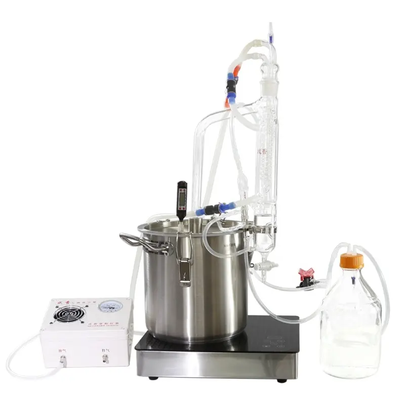 Neueste Vakuum destillation anlage Destillation extraktion maschine für ätherische Öle