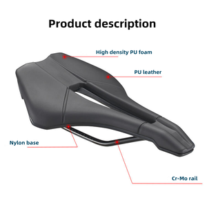 <span class=keywords><strong>Selle</strong></span> de vélo en cuir PU imperméable et confortable pour hommes <span class=keywords><strong>Selle</strong></span> de vélo Style simple Pièces de vélo de montagne pour l'équitation en <span class=keywords><strong>VTT</strong></span> - Product Image 3