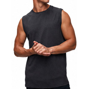 Camiseta sin Mangas Moderna y Elegante para Hombre, Mezcla de Algodón Transpirable, Perfecta para el Gimnasio, Ropa Deportiva, Camiseta sin Mangas para Hombre - Product Image 5