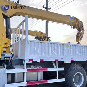 Sinotruck 336hp 12ton teleskopik, truk derek kargo lurus Boom dengan kapasitas angkat tinggi - Product Image 6