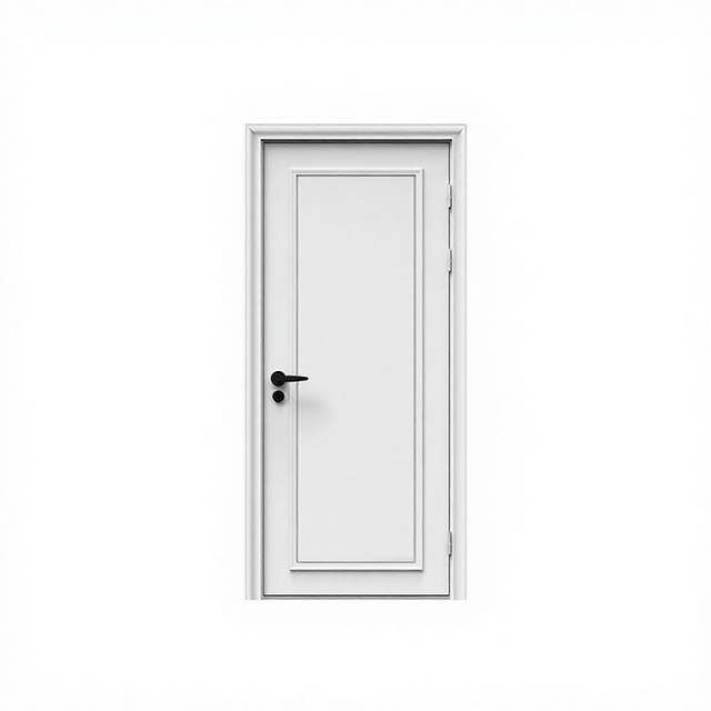Dongma Modern Wood Soundproof Doors for Kitchens Bathrooms Villas Customizable Double-Leaf Silent Sound-Insulated