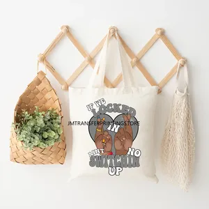 Colorido si nos encerramos en Aint No Switchin Up <span class=keywords><strong>citas</strong></span> amante Streetwear mujeres jóvenes adolescentes niñas DTF transferencia pegatinas para ropa - Product Image 5