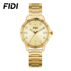FIDI Women Quartz <b>Watch</b> Gold Silver Stainless Steel Bracelet Simple Casual Ladies Wristwatch Ladies Wristwatch - Product Image 1