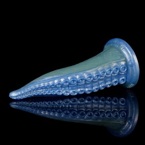 Wholesale New Deep Sea Color Big Silicone Massage Anal Plug Octopus Animal <b>Dildo</b> Best Sex Toy for Women - Product Image 2