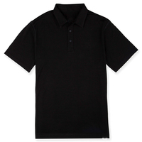 Polos personnalisés de haute qualité en tissu tricoté léger en laine mérinos, sous-vêtements thermiques pour hommes