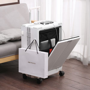 กระเป๋าเดินทางอลูมิเนียมแบบมีล้อลาก ขนาด 20/24 นิ้ว พร้อมรหัสล็อค - Product Image 2