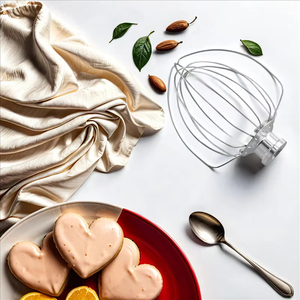 <span class=keywords><strong>KitchenAid</strong></span> K45WW Accessoire pour batteur électrique <span class=keywords><strong>Fouet</strong></span> en acier inoxydable pour crème aux œufs, gâteaux, mayonnaise Outils <span class=keywords><strong>à</strong></span> œufs de qualité supérieure - Product Image 5