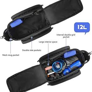 Free Sample Cycling <b>Accessories</b> Biking Bag Black 100% Waterproof Bike Saddle Bag Bike Rear Rack Seat Bag - Product Image 4