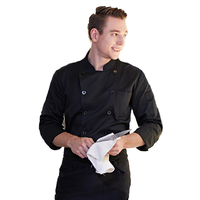 Nouveau chef uniforme chef vêtements boulangerie restaurant cuisine travail porter à manches longues serveuse vestes restauration unisexe chef uniformes