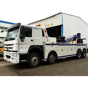 Trung Quốc Sinotruk HOWO 336HP 8X4 Rotator Người Phá Hủy Kéo Xe Tải Phục Hồi Đường Để Bán