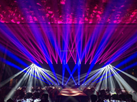 Polarlights 280W 10R Beam Cabeza móvil Haz de luz Sharpy Cabeza móvil para escenario Concierto Evento Show DJ Club Estación de televisión