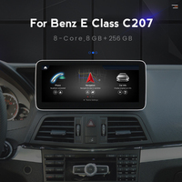 Reproductor de Radio para Automóvil con Pantalla Táctil Mekede Qualcomm Snapdragon 680 Compatible con Control por Voz para Benz Clase E C207