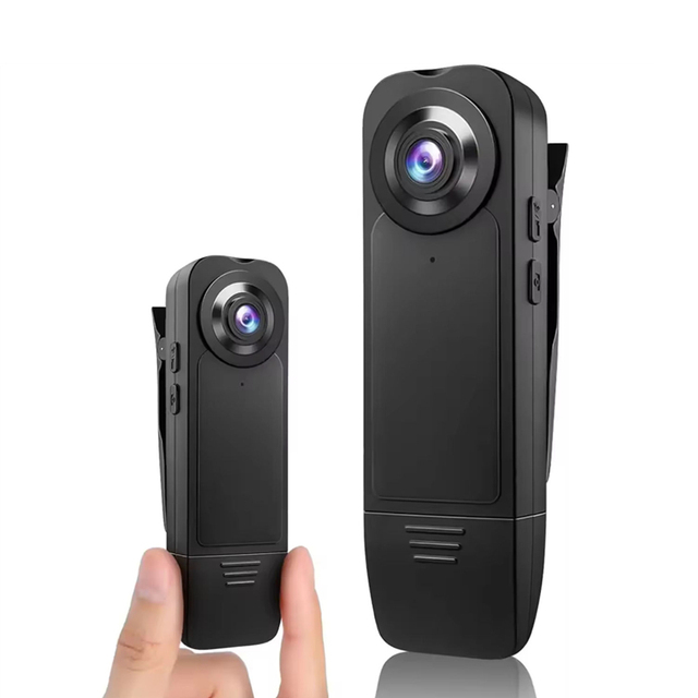 Relee Mini Body Camera 1080P with Wide Angle CMOS Sensor Upgraded Clip 1000mAh Battery Small Personal Wearable Pocket