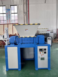 תעשייתי 400v רב פונקצית גל כפול מגורר גרוטאות מתכת shreder - Product Image 3