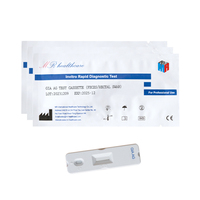 Kit de test rapide GIA Ag pour chiens et chats, détection de l'antigène Giardia haute précision, échantillon fécal, résultat en 10-15 minutes, usage vétérinaire