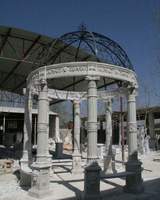 Statue de colonne de jardin d'extérieur, décoration, grande statue humaine antique carrée et ronde en marbre, sculpture en pierre, dame, kiosque, sculpture