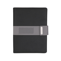 Hochwertiges benutzer definiertes Logo A5 6 Ring binder Leder Notebook Planer Organizer Kunden spezifisches Logo Notepad PU Leder Magnetic JX