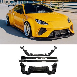 Kit de Carrocería de Fibra de Carbono Real para Toyota GR86 BRZ <span class=keywords><strong>2022</strong></span> Nuevo Tipo AD Lip Delantero Difusor de Parachoques Trasero Faldones Laterales Modelo GT86 - Product Image 1