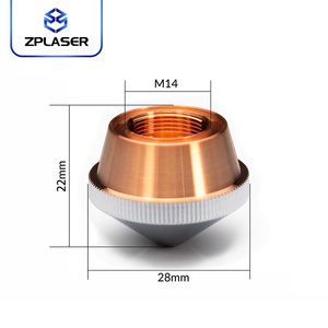 Boquilla de Corte Láser Simple y Doble ZPLASER <span class=keywords><strong>DNE</strong></span> D28, Accesorios para Máquina de Corte Láser de Fibra para Cabezal de Corte Láser <span class=keywords><strong>DNE</strong></span> - Product Image 2