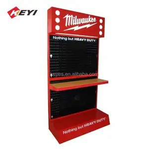 Toko Ritel Logam Plat Lantai Display/Alat Listrik Display Stand