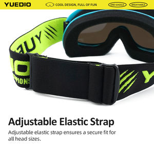 YUEDIO <span class=keywords><strong>Top</strong></span> One occhiali elastici regolabili di alta qualità da corsa moto occhiali da sci Snowboard - Product Image 6