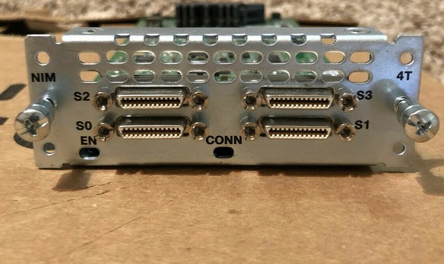 Nim-4t 4-port Serial Wan Network Interface Card